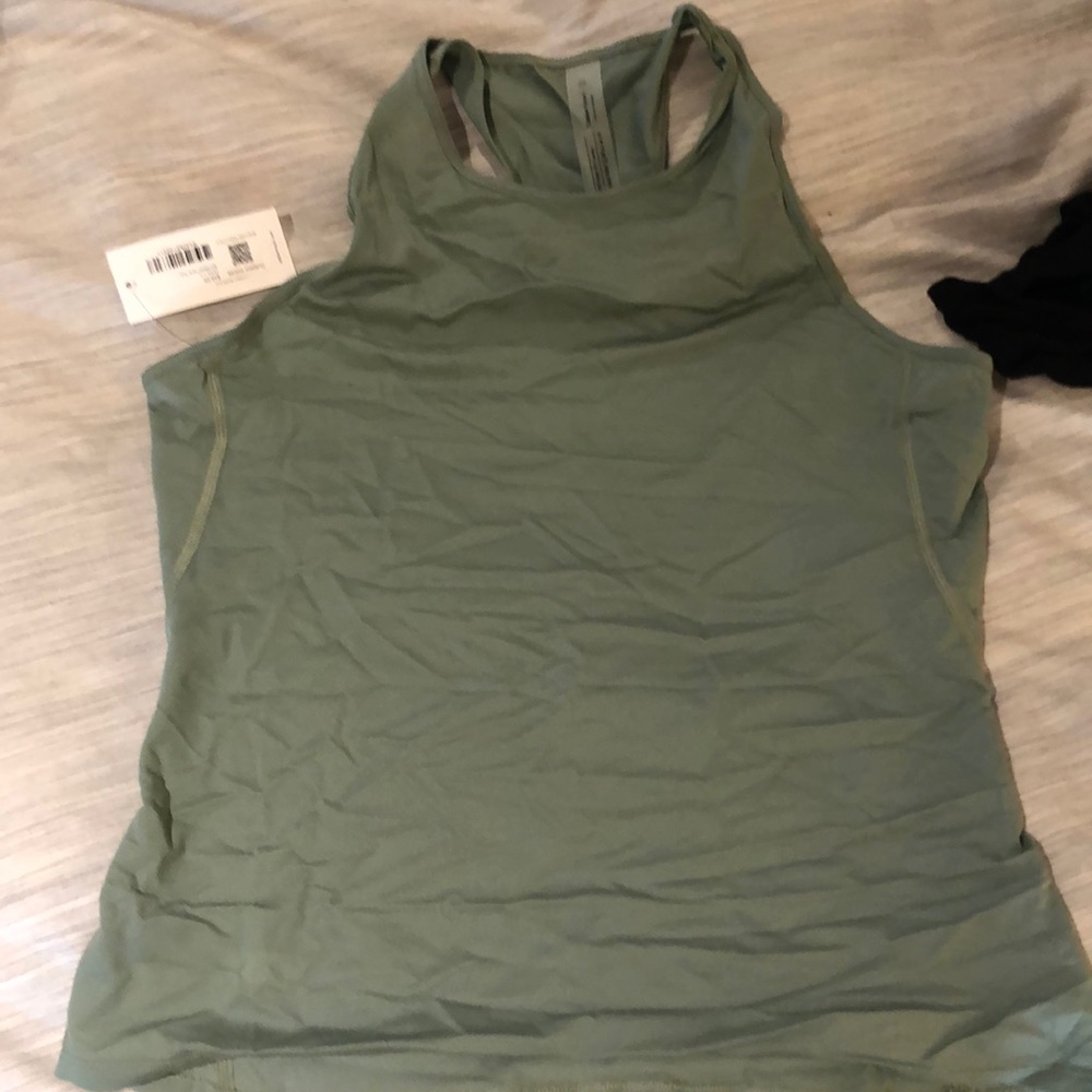 Outdoor voices mini mesh tank top in cactus